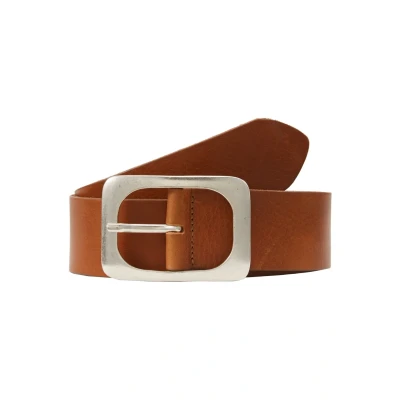Afbeelding van Vanzetti Riem, Dames, Maat: 75, Cognac