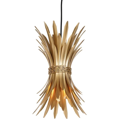 Afbeelding van QAZQA Art Deco hanglamp goud Wesley