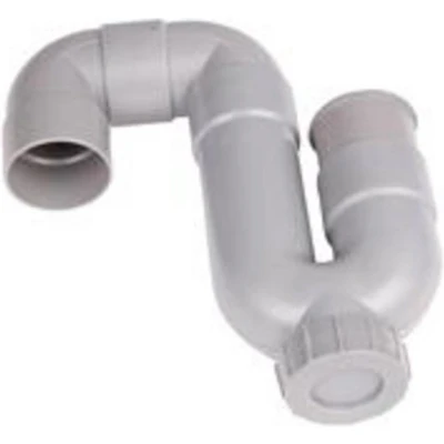 Afbeelding van Wavin Lijmsifon ABS 40mm Universeel Grijs
