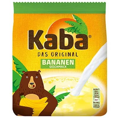 Afbeelding van Kaba het originele drankpoeder soort banaan navulverpakking 400 g