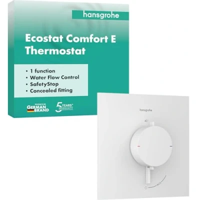 Afbeelding van hansgrohe Ecostat Comfort E inbouwthermostaat voor 1 verbruiker, 33710700