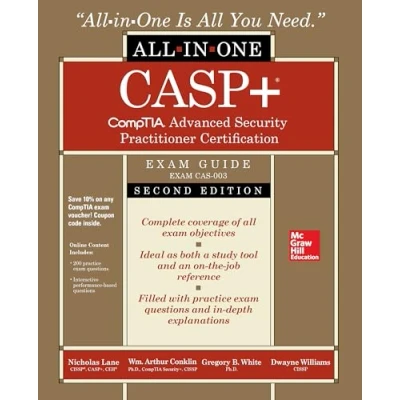 Afbeelding van CASP+ CompTIA Advanced Security Practitioner Certification All in One Exam Guide, Second Edition (Exam CAS 003)