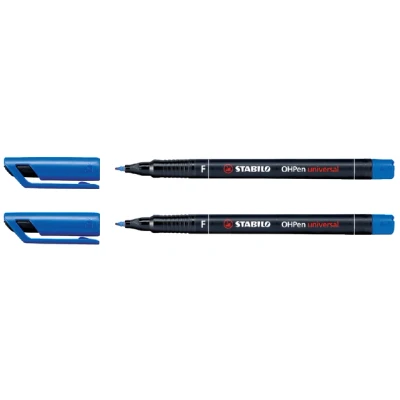Afbeelding van Stabilo Ohpen Universal, Ohp marker, Permanent, Fijn 0,7 Mm, Blauw marker