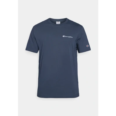 Afbeelding van Champion Icons Contrast Crewneck Tshirt basic, Heren, Maat: XS, Dark blue