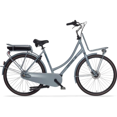 Afbeelding van Cortina E U4 Family Bosch ActiveLine MM N7 2023 Dames Elektrische Fiets Slate Matt 50 Cm + 100 Inruilkorting