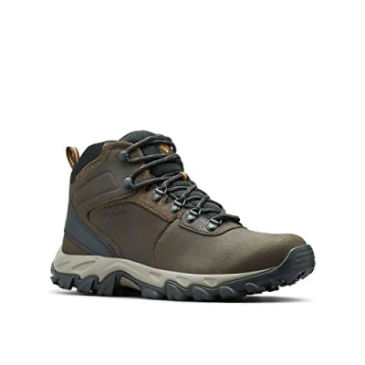 Afbeelding van Columbia Newton Ridge PLUS II Waterproof Outdoorschoenen, Heren, Maat: 41, Brown Leer/ synthetisch