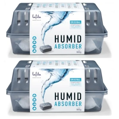 Afbeelding van Lafita Vochtvanger 2 stuks 900 gram bevat 4 navullingen stevige bak made in NL