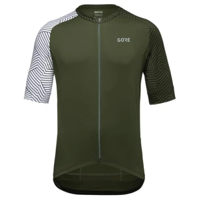 Afbeelding van GORE WEAR C5, Jerseys, heren, Groen/Wit (Utility Green/White), M