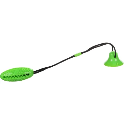 Afbeelding van &quot;Hondenspeelgoed Bal met Zuignap Groene Kauwbal voor Huisdieren&quot; Groen / Staaf I 57 cm x 5,50