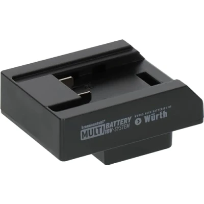 Afbeelding van Brennenstuhl Würth adapter (M Cube) voor LED bouwlampen in het Multi Battery 18V Systeem