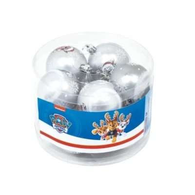 Afbeelding van ARDITEX PW14027 Kerstballen, 10 stuks, diameter 6 cm, van Nickelodeon Paw Patrol