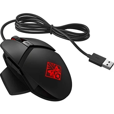 Afbeelding van HP OMEN Reactor Gaming Muis (USB) Zwart, Rood
