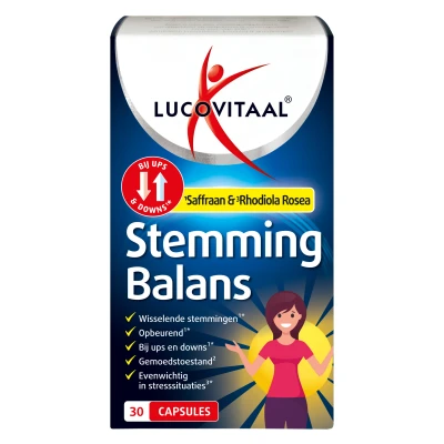 Afbeelding van Stapel tot 60% korting Lucovitaal Stemming Balans (30 capsules)