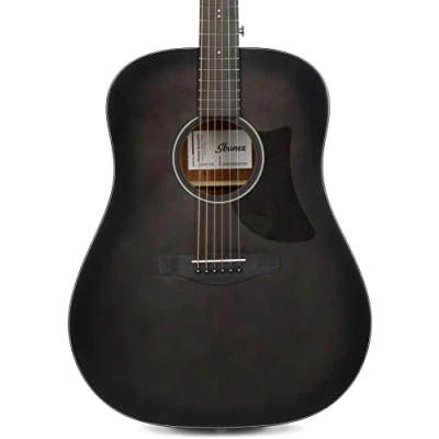 Afbeelding van Ibanez AAD50 Advanced Acoustic Transparent Charcoal Burst High Gloss akoestische westerngitaar