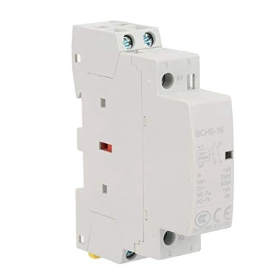Afbeelding van AC schakelaar 24V 2P 16A rail 2NO 50/60HZ