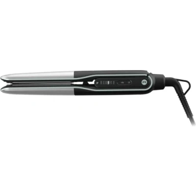 Afbeelding van Rowenta Thermostyle SF7120C0 2 in 1 stijltang van titanium met ergonomisch design, ionentechnologie en keramische coating voor glad, krullend golvend haar
