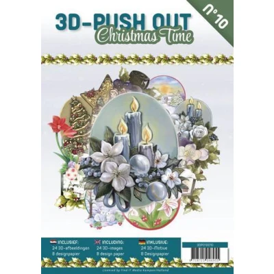 Afbeelding van 3D Push Out Book Christmas Time