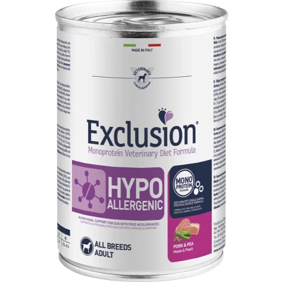 Afbeelding van 6x400g Varken &amp; Erwten Exclusion Diet Hondenvoer