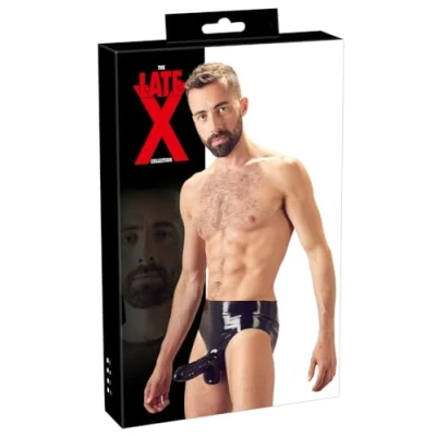 Afbeelding van The Latex Collection Slip Met Penis Sleeve