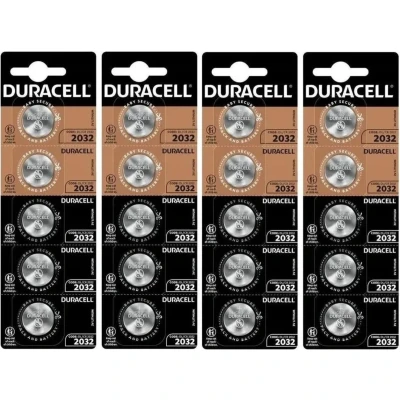 Afbeelding van Duracell CR2032 / DL2032 Lithium Batterijen 20 Stuks voor Betrouwbare Energie