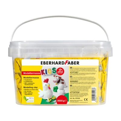 Afbeelding van Boetseerklei 3KG in een emmer