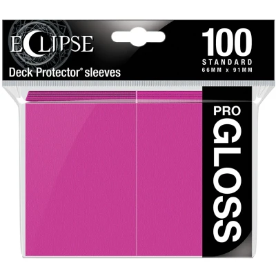 Afbeelding van Eclipse Gloss Deck Protectors Hot Pink (100 stuks)