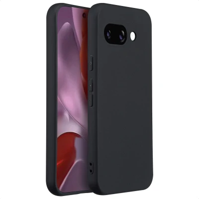 Afbeelding van Google Pixel 9A Hoesje Siliconen en TPU (zacht) imoshion Softcase/Backcover Zwart Telefoonhoesje
