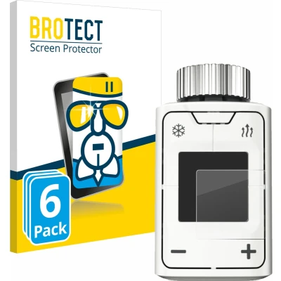 Afbeelding van BROTECT Screenprotector voor AVM FRITZ!DECT 302 Folie Beschermfolie Beschermglas transparant (6 Stuks)