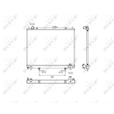 Afbeelding van Radiateur NRF 53754