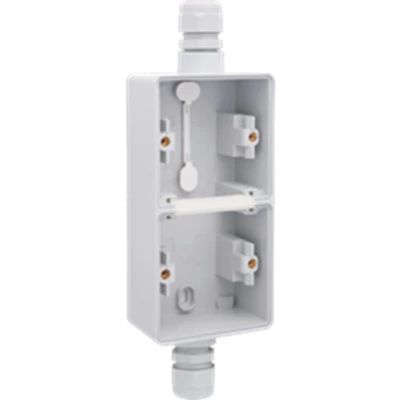 Afbeelding van Niko Hydro Opbouwbak 2V Ver. 2x 1xM20 Grijs 700 84261