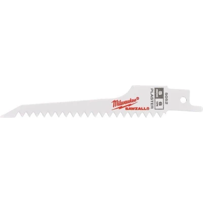 Afbeelding van Milwaukee 48005052 Reciprozaagblad 125 x 6TPI Gips (5st)