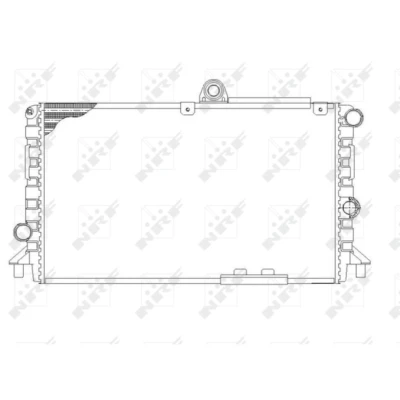 Afbeelding van Radiateur NRF 58809