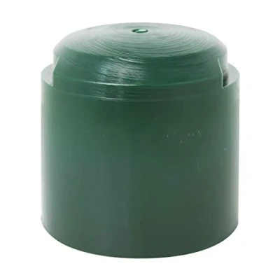 Afbeelding van Alberts 211219 inslaggereedschap voor ronde houten palen kunststof, groen binnen Ø 95 mm totale hoogte 90