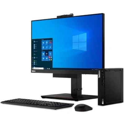 Afbeelding van Lenovo ThinkCentre M75q G2 Tiny R7 5700GE 16GB 512/SSD W11P met QWERTZ(DE) Toetsenbord