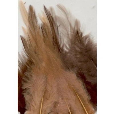 Afbeelding van Veren bruin mix 9 15 cm ST