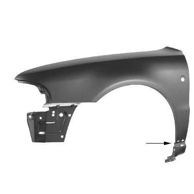 Afbeelding van PRASCO BM0233613 Binnenspatscherm Achterste deel Rechts voor BMW: 3 Compact (E46) 320td 2.0, 318td 316ti 1.6, 1.8, 325 ti