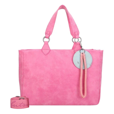 Afbeelding van Fritzi aus Preußen IZZY Vintage 42 CM Handtas, Dames, Maat: One Size, Squeezy pink