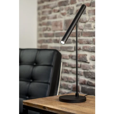 Afbeelding van Artdelight Design bureaulamp HARPER zwart TL ZW