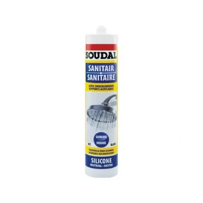 Afbeelding van Soudal Sanitair Siliconenkit 0,3l Transparant