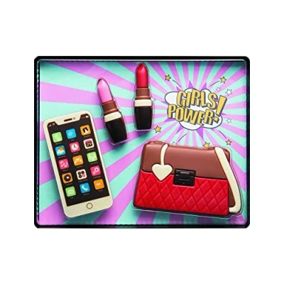 Afbeelding van Confiserie Weibler Girl Power Chocolate Gift Set Inclusief Chocolade Telefoon, Handtas en Lipstick