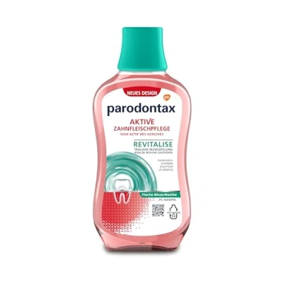 Afbeelding van Parodontax Mondspoeling Fresh Mint, voor dagelijkse tandvleesverzorging, 300 ml, vloeistof