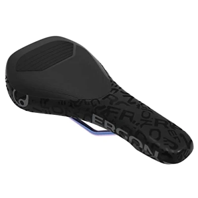 Afbeelding van ERGON SM Downhill Comp Team zadel, Olie slick Rails, Zwart