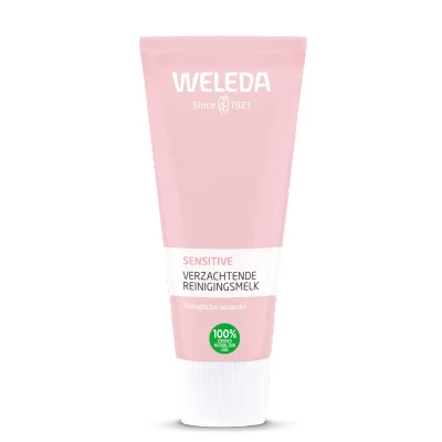 Afbeelding van Weleda Amandel Reinigingsmelk Voor de Gevoelige Huid 75 ml