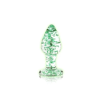 Afbeelding van Buttplug Glow In The Dark Large Clear