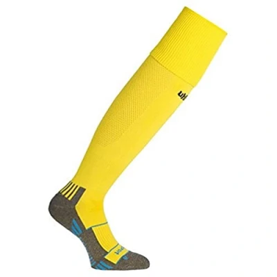 Afbeelding van Uhlsport Team Pro Voetbalkousen Lime Yellow / Zwart Maat: 41 44
