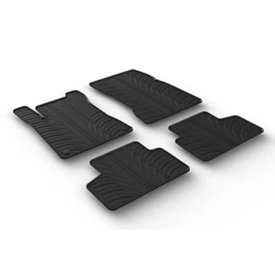 Afbeelding van Gledring Rubbermatten passend voor Mercedes GLB (X247) 11/2019 (T profiel 4 delig + montageclips)