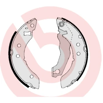 Afbeelding van Brembo Remschoen set S 24 536