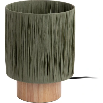 Afbeelding van Leitmotiv Tafellamp Sheer Trapeze Round Grayed Jade 21x21x28,5cm