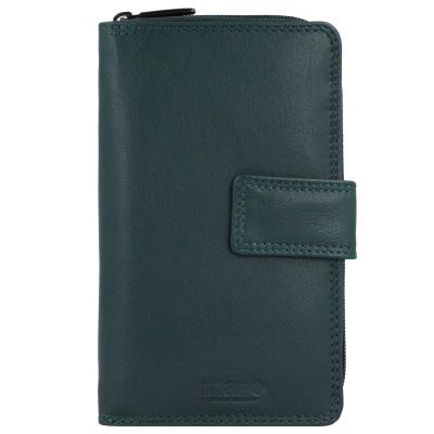 Afbeelding van mano Donna Giulia Leren Portemonnee 9 cm