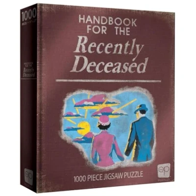 Afbeelding van Beetlejuice Puzzel: Handbook for Recently Deceased Puzzel 1000 stukjes Tim Burton